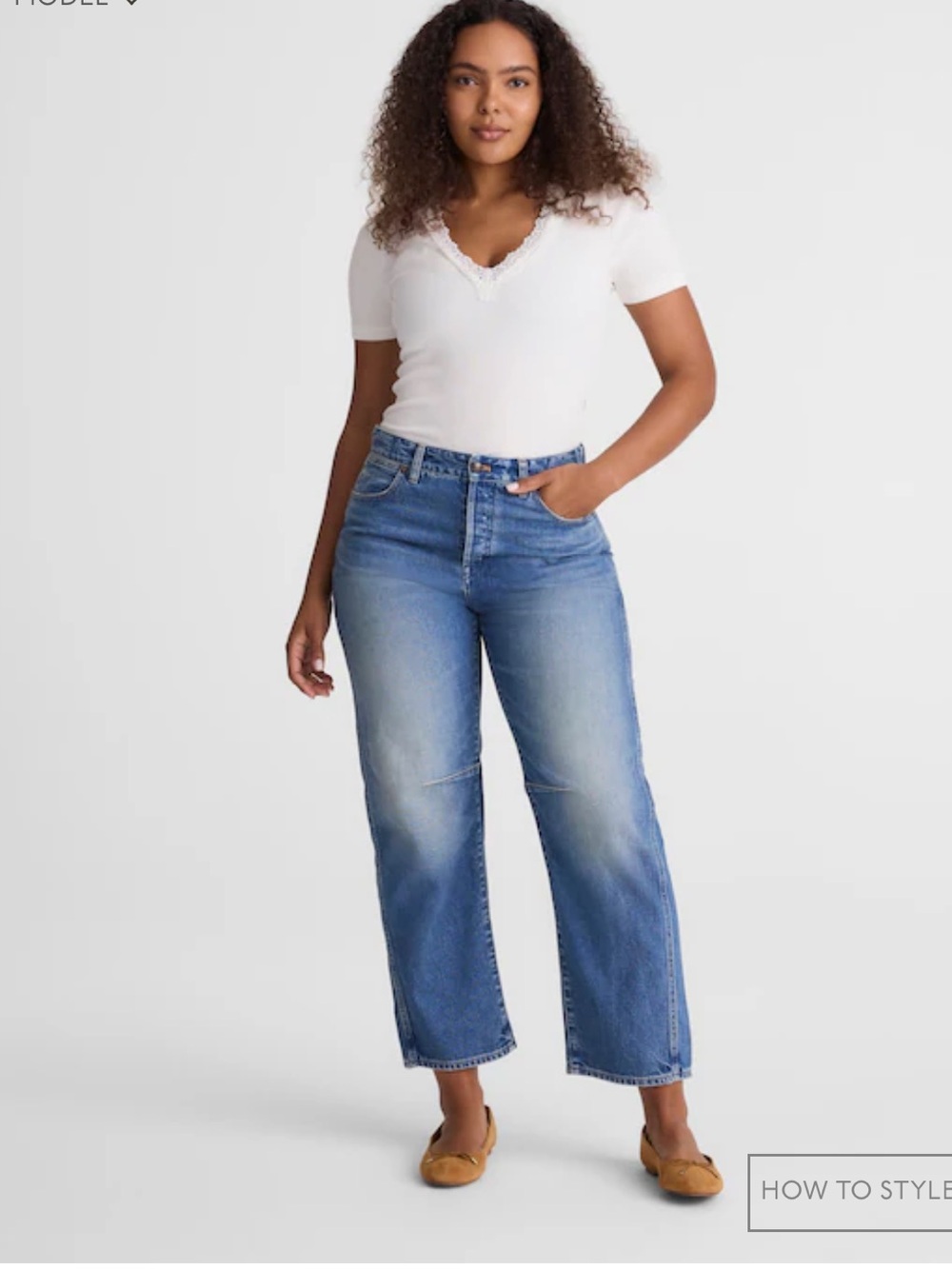 MADEWELL curvy darted barrel jeans. sz 25